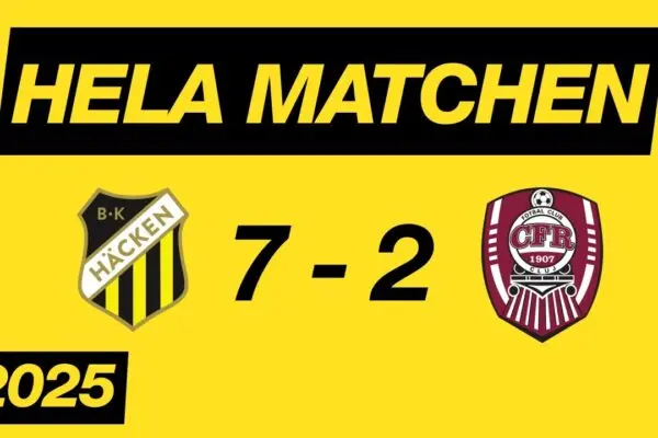 Ανασκόπηση του Αγώνα Häcken – CFR Cluj