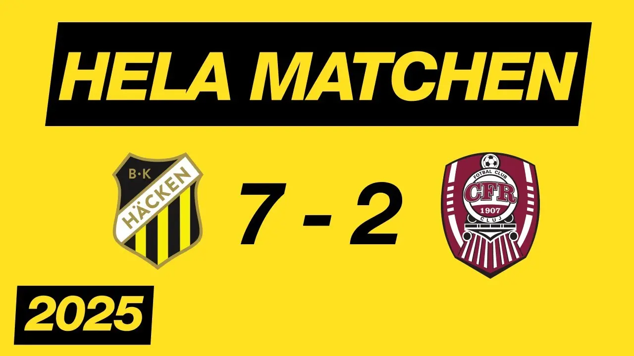 Ανασκόπηση του Αγώνα Häcken – CFR Cluj