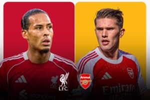 Χρονολόγιο Αγώνων Liverpool F.C. εναντίον Arsenal F.C.