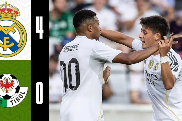 WSG Tirol vs Real Madrid: Ανασκόπηση του Αγώνα