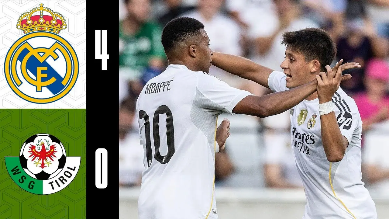 WSG Tirol vs Real Madrid: Ανασκόπηση του Αγώνα