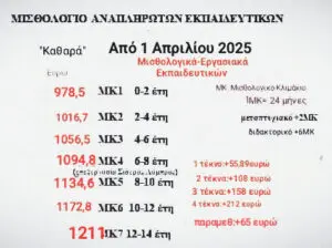 Η κατάσταση των Αναπληρωτών στην εκπαίδευση το 2025