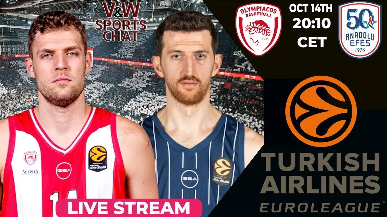 Ολυμπιακός vs Anadolu Efes: Μια Υποσχόμενη Μάχη στο Μπάσκετ