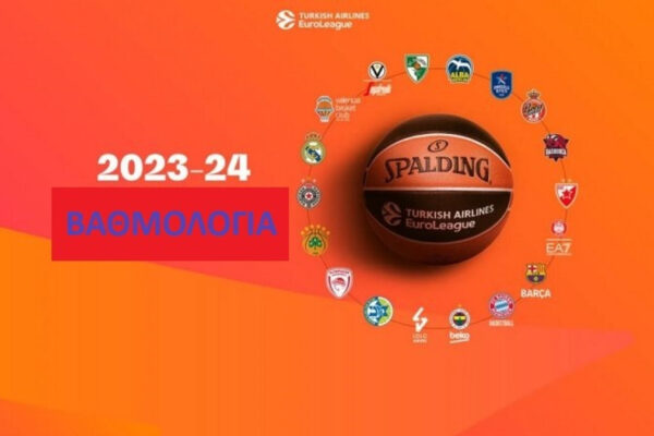 Η Τρέχουσα Euroleague Βαθμολογία και οι Κορυφαίες Ομάδες 2023