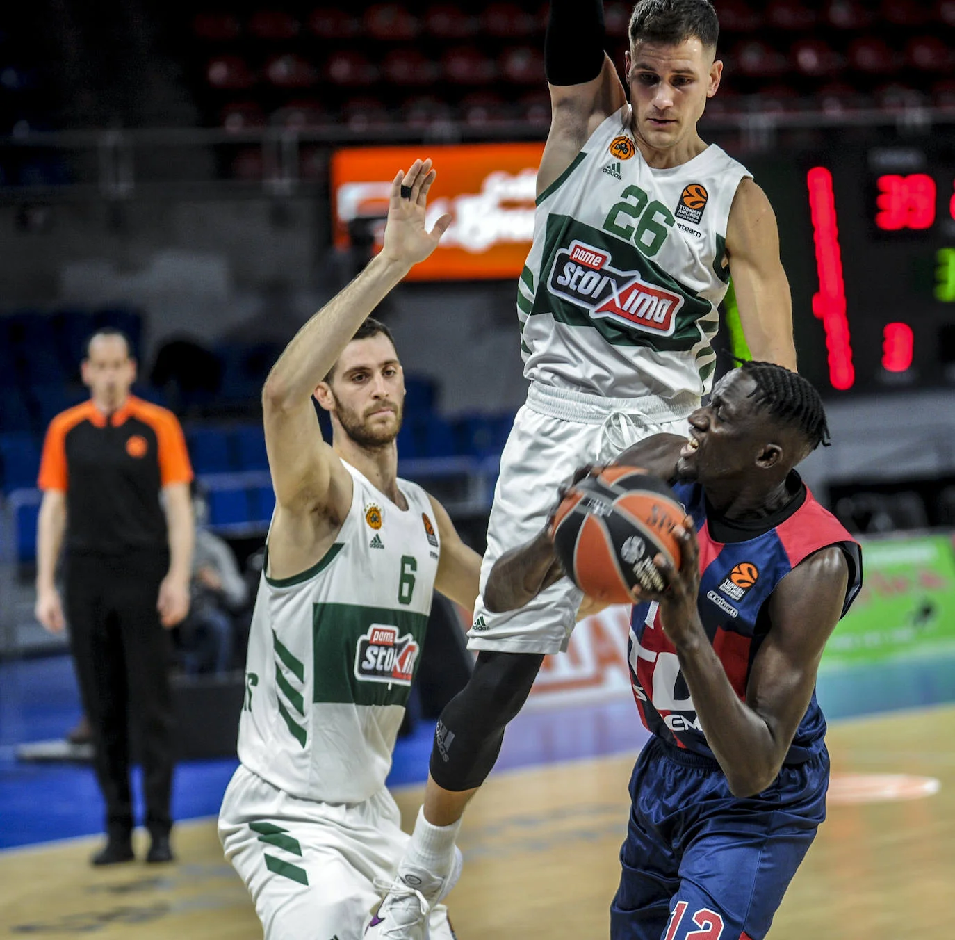 Ανασκόπηση του αγώνα Παναθηναϊκός vs Μπασκόνια