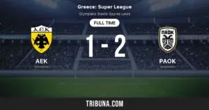 PAOK vs AEK Athens: Ένας Αγώνας Γεμάτος Ανταγωνισμό