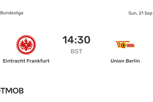 Union Berlin – Eintracht Frankfurt: Μια Σημαντική Αντιπαλότητα