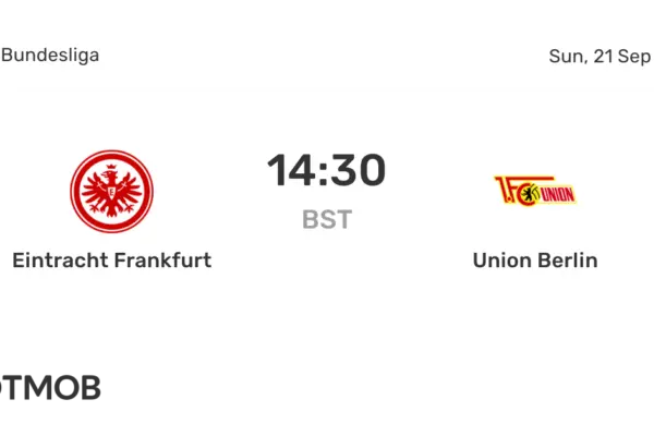 Union Berlin – Eintracht Frankfurt: Μια Σημαντική Αντιπαλότητα