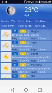 Τρέχουσα Πρόγνωση και Συνθήκες του Καιρού στο Yüksekova