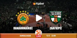 panathinaikos vs žalgiris — GR news